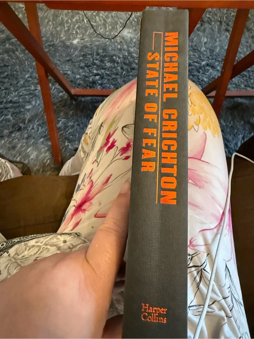 Michael Crichton State of Fear hardcover book